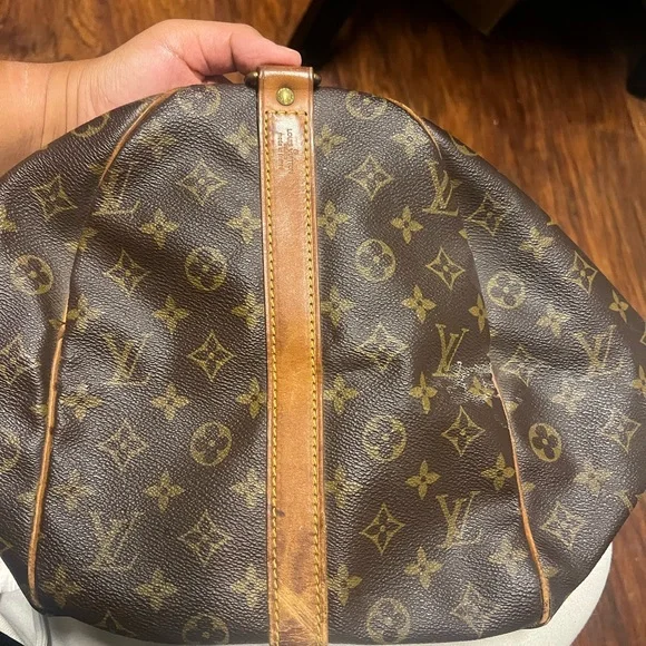 Brown Monogram Loui Vuitton Keepall 50 - Picture 10 of 13